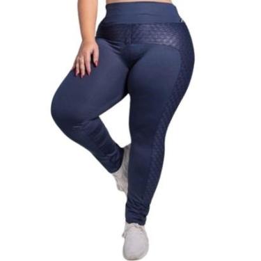 Imagem de Calça Legging Plus Size WM Montaria Cirrê Feminina-Feminino