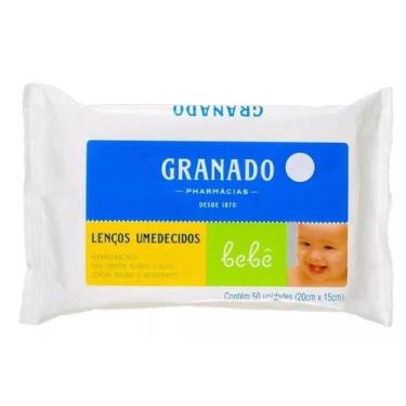 Imagem de Lenço Umedecido Macio Para Bebê Granado Tradicional 50 Und