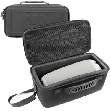 Imagem de CASEMATIX Estojo De Viagem Compatível Com Meeting Owl 3, 2, Standard, Pro E Acessórios Para Videoconferência Camera 360 - Estojos Rígidos Resistentes Alça Ombro Em Espuma Absorção Choque