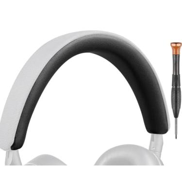 Imagem de SOULWIT Almofada De Reposição Para Faixa Cabeça Fones Ouvido Bowers & Wilkins Px8/Px7 S2/Px7 S2E (Não Compatível Com Px7), Peça Reparo Fone Ouvido, Fácil Instalação Faça Você Mesmo - Preta