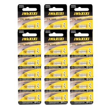 Imagem de JNKXIXI Pacote Com 30 Pilhas Alcalinas 27A A27S Mn27 L828 A27 12V (30)