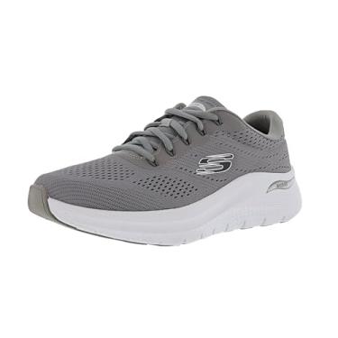 Imagem de Skechers Tênis de caminhada masculino Arch Fit 2.0, Cinza, 40