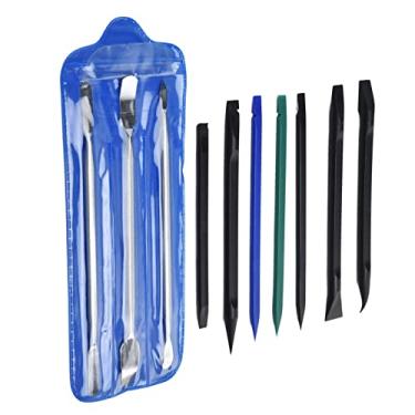 Imagem de 10pcs Ferramenta de Beliscão Móvel, Aparelho de Telefonia Profissional, Kit de Reparo de Abertura de Aço de Vanádio Cromo para Eletrônicos Com Dano Livre de Plástico, Ideal para