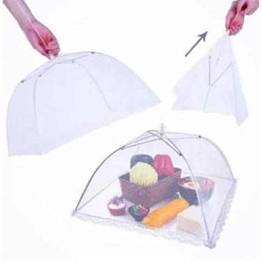 Imagem de Tela Protetora Para Alimentos Tela Mosquiteiro Tule 35Cm - Javick