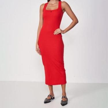 Imagem de Vestido Super Mid Colcci Canelada U Feminino-Feminino