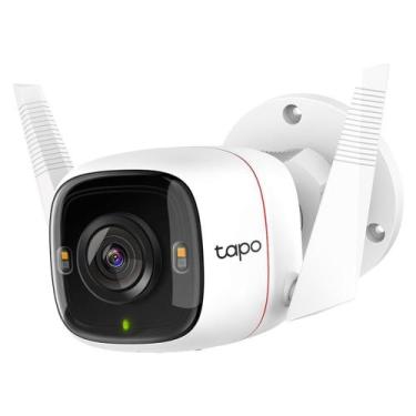 Imagem de Câmera de Segurança Externa TP-Link, Wifi, QHD, Visão Noturna Colorida
