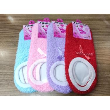 Imagem de Meia sapatilha feminina antiderrapante - Xcj, 1