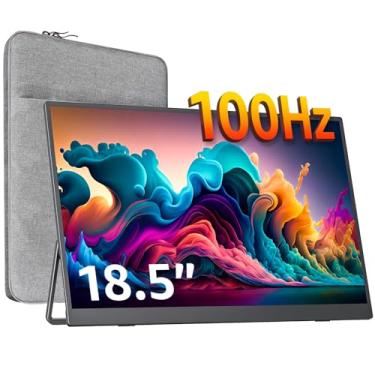 Imagem de Cocopar - Monitor Portátil de 47.0 cm - 1080p IPS 100Hz 120% sRGB - USB-C HDMI - Grande Tela Portátil para Laptop, MacBook, Surface, PC, PS4/5 - Monitor de Viagem com Alto-Falantes VESA