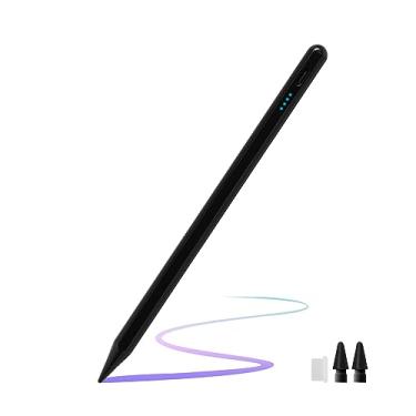 Imagem de Beilke Caneta Stylus Para Ipad 9ª E 10ª Geração, Lápis Com Rejeição De Palma, Apple Pencil (2018-2025), 10ª/9ª/8ª/7ª/6ª Pro 11/12,9", 11 13 Polegadas (M2) /5ª/4ª/3ª Mini 6ª/5ª Geração - Preto