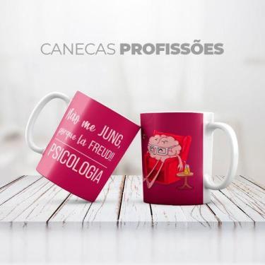 Imagem de Caneca Personalizada Profissão Psicologia - Premium