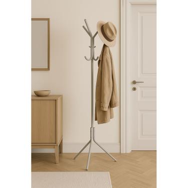 Imagem de Mancebo Em Aço Carbono 8 ganchos 172cm - Jolitex Mek - Branco Pearl