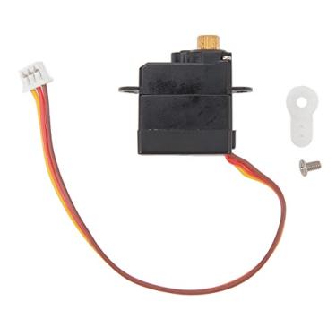 Imagem de RC Helicóptero Metal Gear Servo Black Plastic and Steel RC Helicóptero Servo para Wltoys XK K110S K127 RC Aircraft