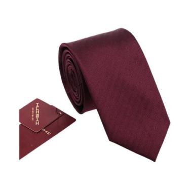Imagem de Gravata Jacquard Masculina Azul Escuro - Impermeável, 8cm x 6cm - Para
