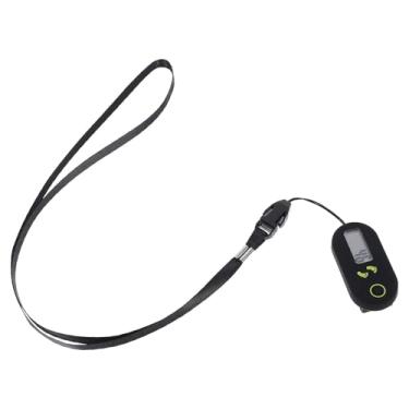 Imagem de Veemoon Pedômetro digital 3D, contador de passos preciso, distância de caminhada, contador de calorias, tempo de exercício, silencioso, com clipe e cordão para exercícios masculinos e femininos