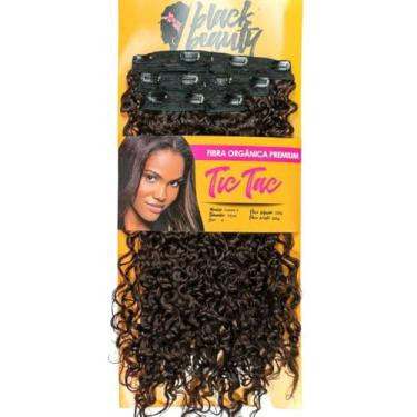 Imagem de Cabelo Aplique De Fibra Organica Tic Tac Cacho 3 75Cm - 04