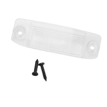 Imagem de JicSuXi Tampa da lâmpada da placa traseira, carcaça lente, acessórios leves, transparente, montagem simples, substituição 92510-2P000