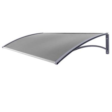 Imagem de TOLDO POLICARBONATO 1Mx50CM CINZA COM FUMÊ (2)