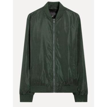 Imagem de Jaqueta Ellus Masculina Nylon Light Bomber Pocket Verde Escuro-Masculino