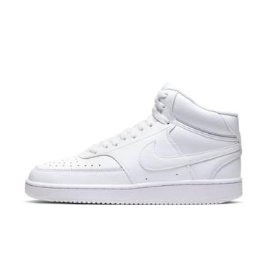 Imagem de Nike Tênis feminino Court Vision Mid, Branco/Branco-Branco, 36