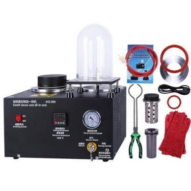 Imagem de Máquina de fundição a vácuo com tela sensível ao toque, manômetro de precisão e bobina eletromagnética – garante aquecimento uniforme, derretimento rápido e vedação à prova de vazamentos para joi