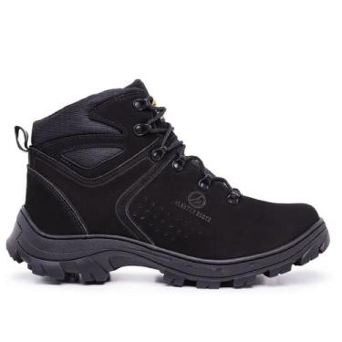 Imagem de Bota Coturno Masculino Adventure Trilha Trabalho Couro Legitimo - Mast