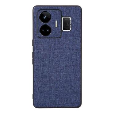 Imagem de Capas Compatível com OPPO Realme GT NEO 5,Design de padrão de tela,Pproteção completa de 360°,Pplástico macio,Proteção contra queda-Blue
