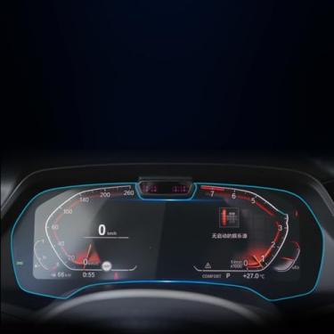 Imagem de Protetor de tela de navegação para BMW X5 X6 X7 G05 G06 G07 2019-2022 Acessórios, Película Protetora Vidro Temperadodashboard high match para Tela de Navegação Touch Screen HD 9H