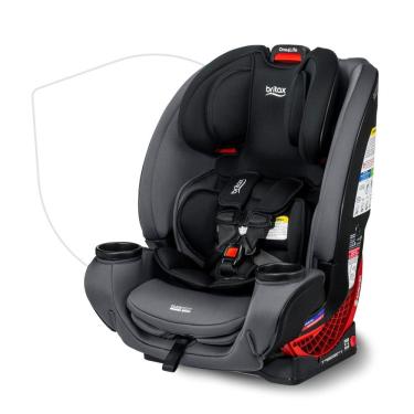 Imagem de Cadeirinha de Bebê Britax One4Life, 10 anos de uso, de 2,3 a 54 kg. Converte de cadeira infantil reversível para booster, tecido lavável,