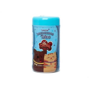 Imagem de Lenço Umedecido P/ Cães Gatos Petshop Cat Dog 75 Unidades - Cat Dog & 
