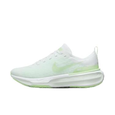 Imagem de Nike Invincible 3 Tênis de corrida feminino Road, Branco/pouco verde/verde brilho/verde vapor, 35