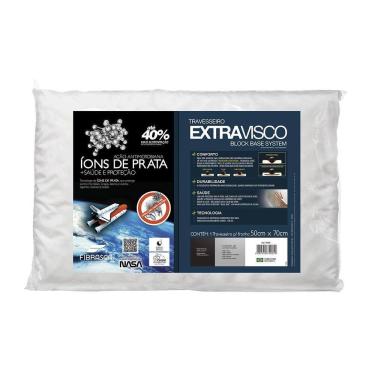 Imagem de Travesseiro Saúde e Conforto Íons de Prata Visco Elástico