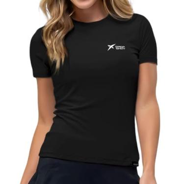 Imagem de Babylook DROP SHOT Logo - G - Preto