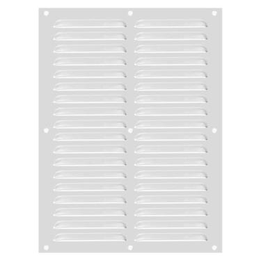 Imagem de PATIKIL Capa de ventilação de alumínio de 40,6 x 30,5 cm, cobertura de ventilação de grade de ar HVAC, malha embutida para casa, cozinha, lareira, banheiro, parede, teto, prata