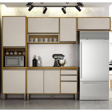 Imagem de Cozinha Modulada 4 Peças com Tampo Eduarda Plus CHF