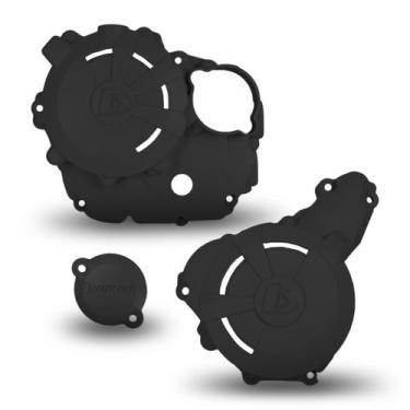 Imagem de Protetor Tampas Motor Biker Mxf 270 Fi 2026 Em Diante, Preto