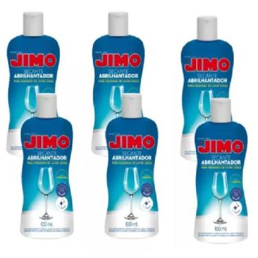Imagem de Jimo secante abrilhantador para máquina de lavar louça - kit 6 embalag