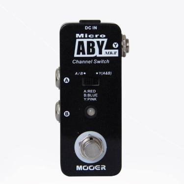 Imagem de Mooer Micro ABY Chave AB Y True Bypass Jack 1/4 9V
