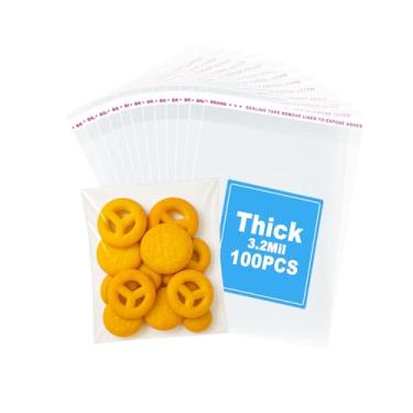 Imagem de RONSBILL Sacos de celofane autovedantes transparentes sacos de violoncelo resseláveis