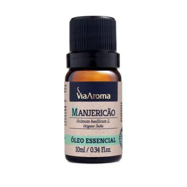 Imagem de Óleo Essencial Manjericão Via Aroma 100% Puro e Natural 10ml