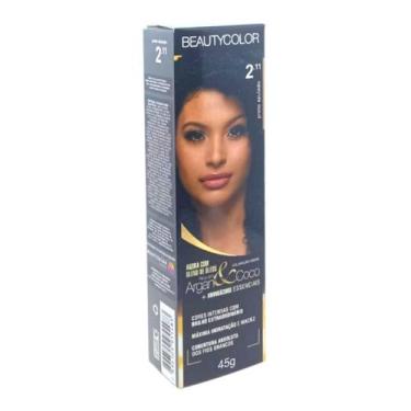 Imagem de Tinta Para Cabelo Beautycolor Permanente Individual, 2.11 Preto Azulad