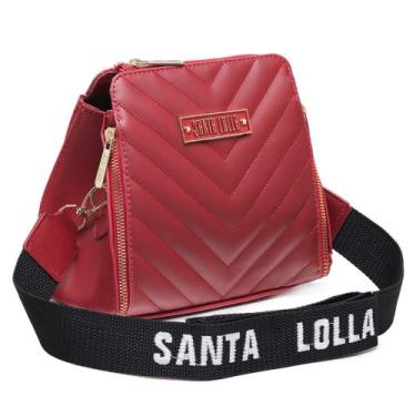Imagem de Bolsa feminina sl alça transversal - BOLSAS, Vermelho