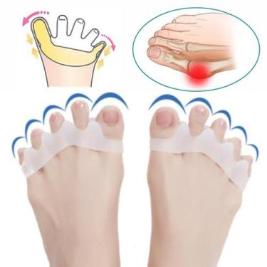 Imagem de Separador Silicone De Dedos Protetor Corretor Joanete - Swg