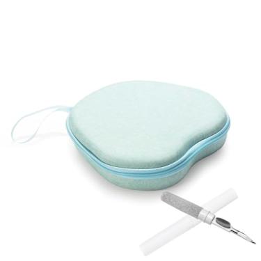 Imagem de Bonsava Capa para fone de ouvido Sony WH-1000XM4 cor pura Bluetooth sem fio bolsa de armazenamento EVA com caneta de limpeza