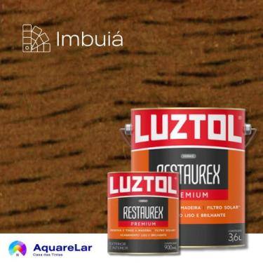 Imagem de Verniz Restaurex Luztol Brilhante 3,6L, IMBUIÁ, 3,6L