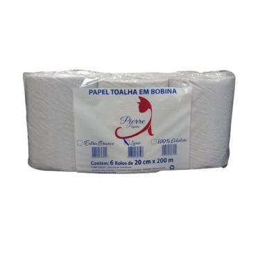 Imagem de Papel Toalha Em Bobina Com 6 Rolos - Pierre
