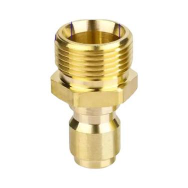 Imagem de Adaptador De Conexão Rápida Giratório De 1/4" M22 Para Mangueira De La