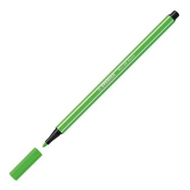Imagem de Caneta Hidrográfica 1.0 mm PEN 68/033, Stabilo, Neon Verde, Blister c/1 unidade