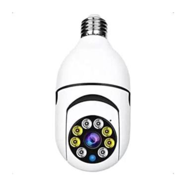 Imagem de Câmera Segurança Externa Ip Prova D`Água Lâmpada Sem Fio