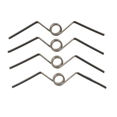 Imagem de Dobradiça de porta com abertura automática, molas de dobradiça com abertura automática, ajuste reverso, dobradiças de raio de 1/5.1 cm e 5/20.3 cm (4)