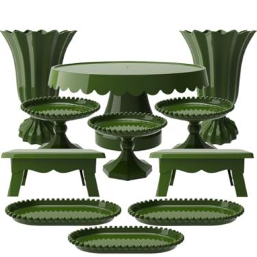 Imagem de Kit de Talheres de bandeja de festa para festa de aniversário(VDO - VERDE OLIVA)